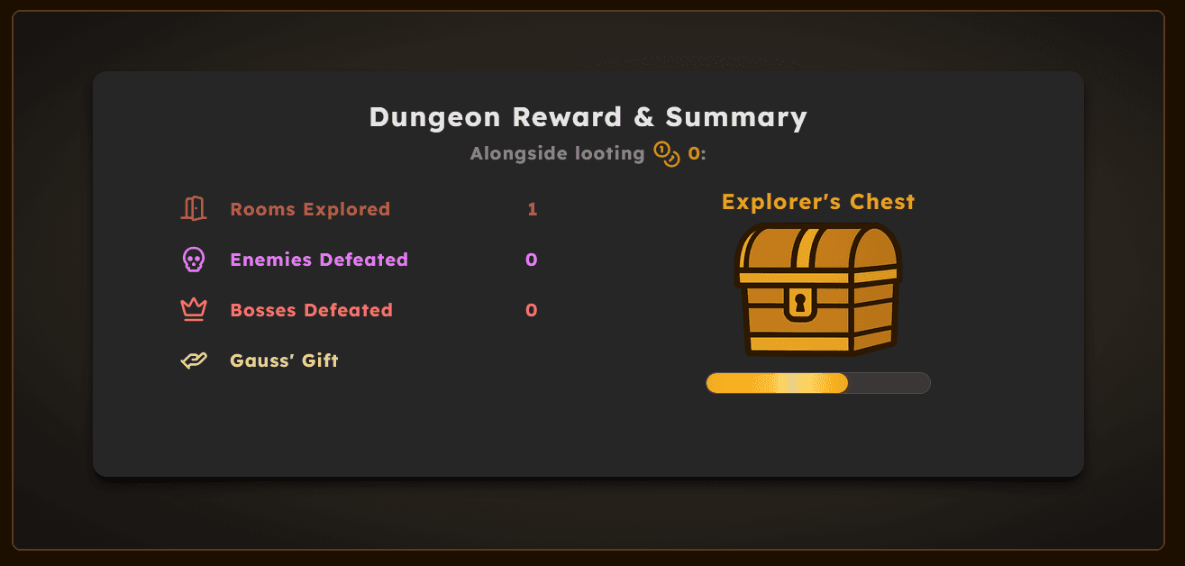 Screenshot showing reward screen from 11+ game